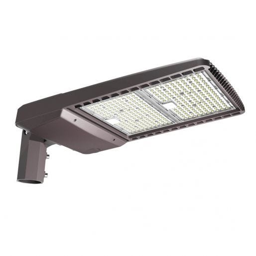 CREE XSPLG Series Outdoor Street Parking Lot 10 LED Lighting 135W 18000L Silver 